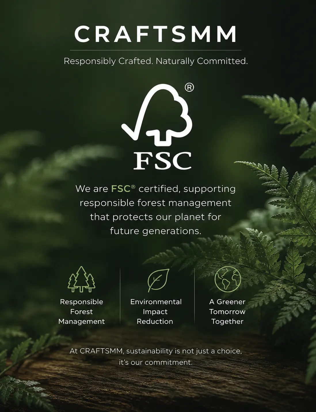 CRAFTSMM FSC certificate