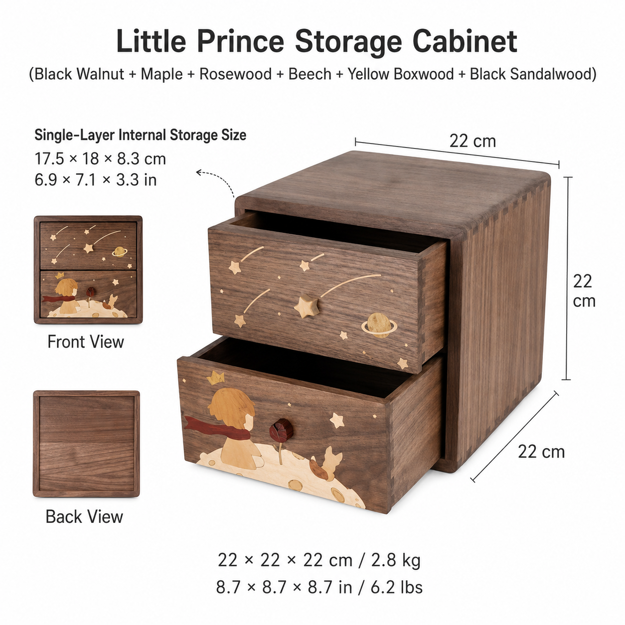 CRAFTSMM | Little Prince Storage Cabinet