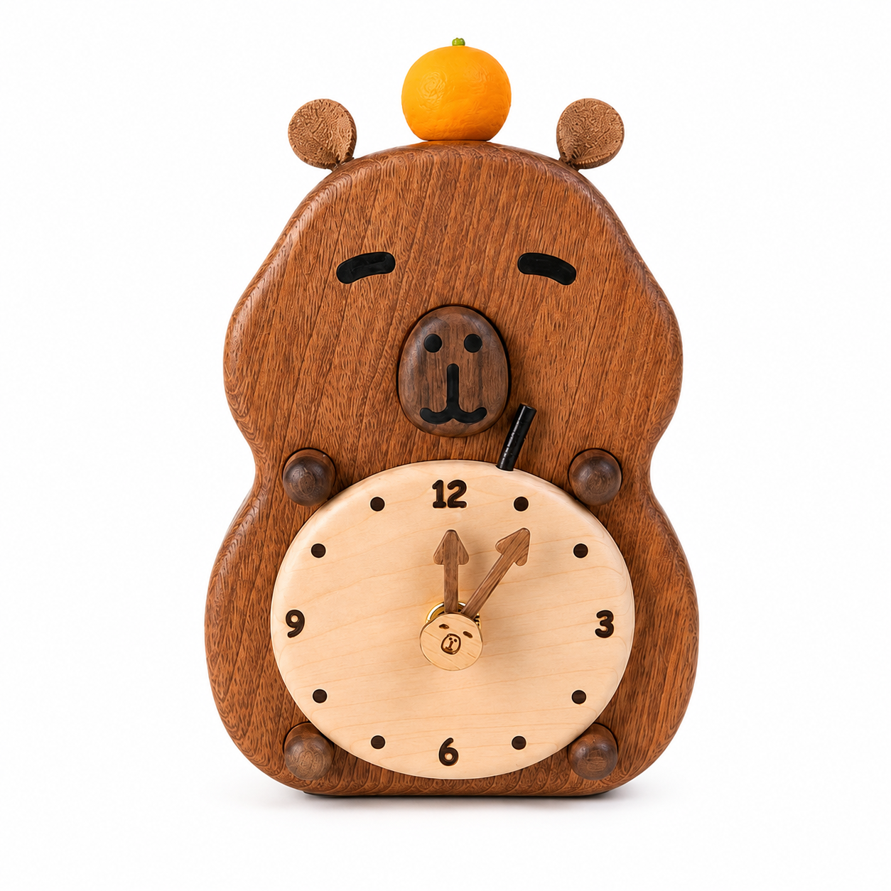CAPYBARA Wooden CLOCK