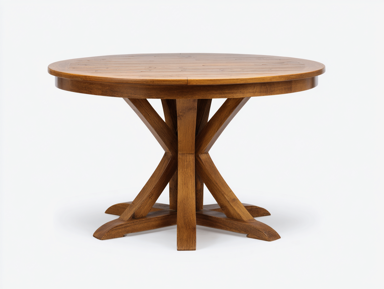 Tavolo da giardino in legno 120x120x75 cm - marrone - adatto per terrazza e giardino - stile rustico-Zivazihaus