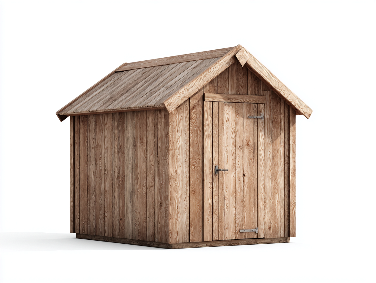 Casetta da giardino - Legno - 280x198x236 cm - Marrone - Design rustico-Lonorycorner
