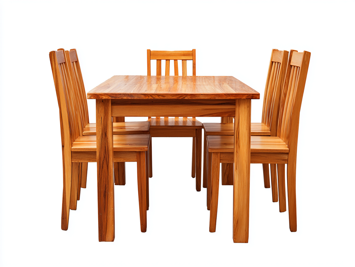 Set da pranzo da esterno - legno - 160x90x76 cm - Rovere miele - rustico-Momozihome