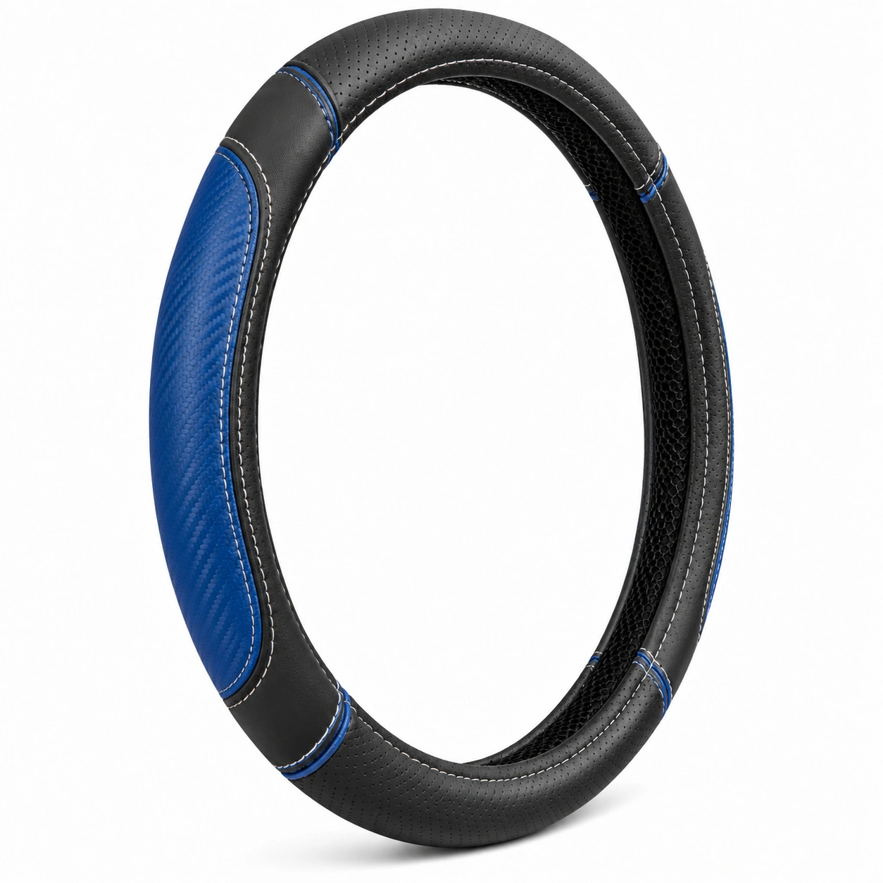 Coprivolante Antiscivolo Blu e Nero 37-38 cm-havormika