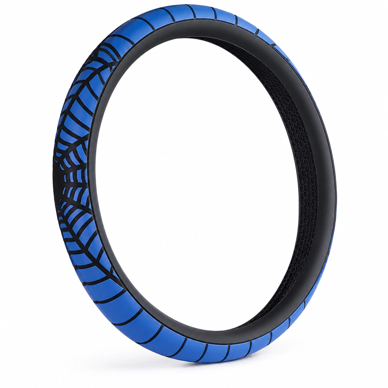 Coprivolante per Auto Antiscivolo Blu-Nero 37-38 cm-havormika