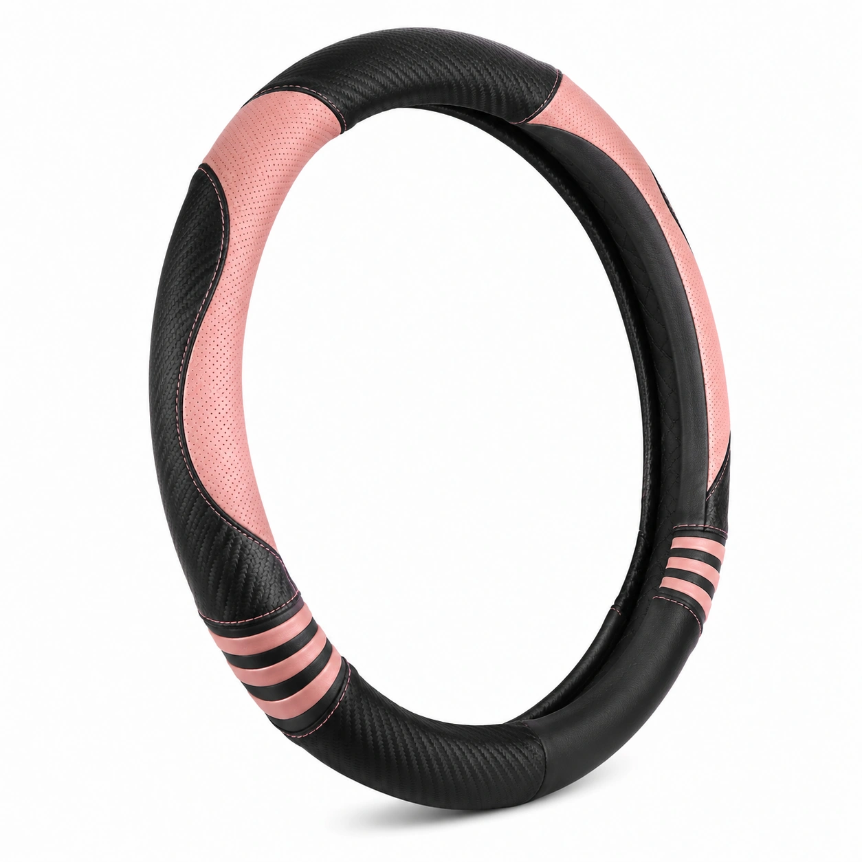 Coprivolante Nero e Rosa 37-38 cm-havormika