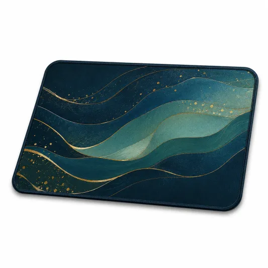 Tappetino per Mouse da Gaming Blu Scuro 30x40 cm-havormika