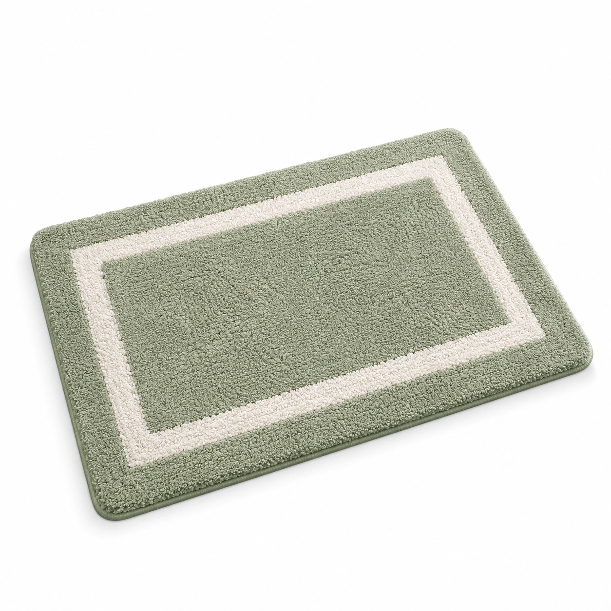 Tappetino da Bagno Grigio Antiscivolo 60x50cm-havormika