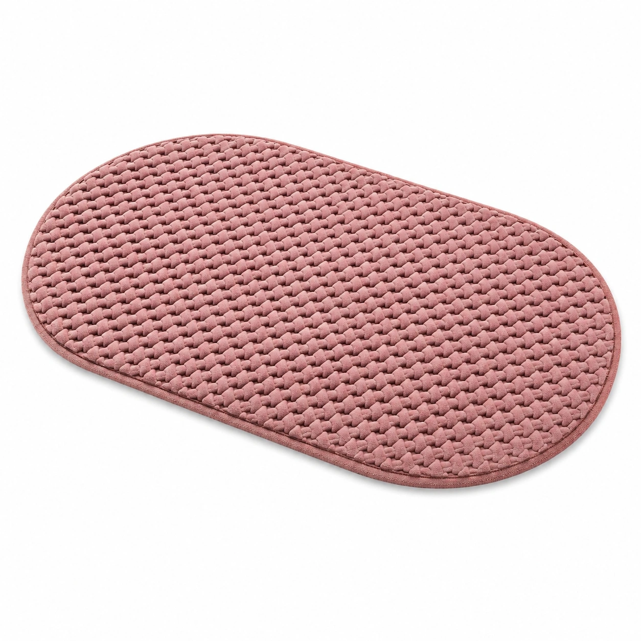 Tappeto da Bagno Assorbente Antiscivolo Beige 60x40cm-havormika