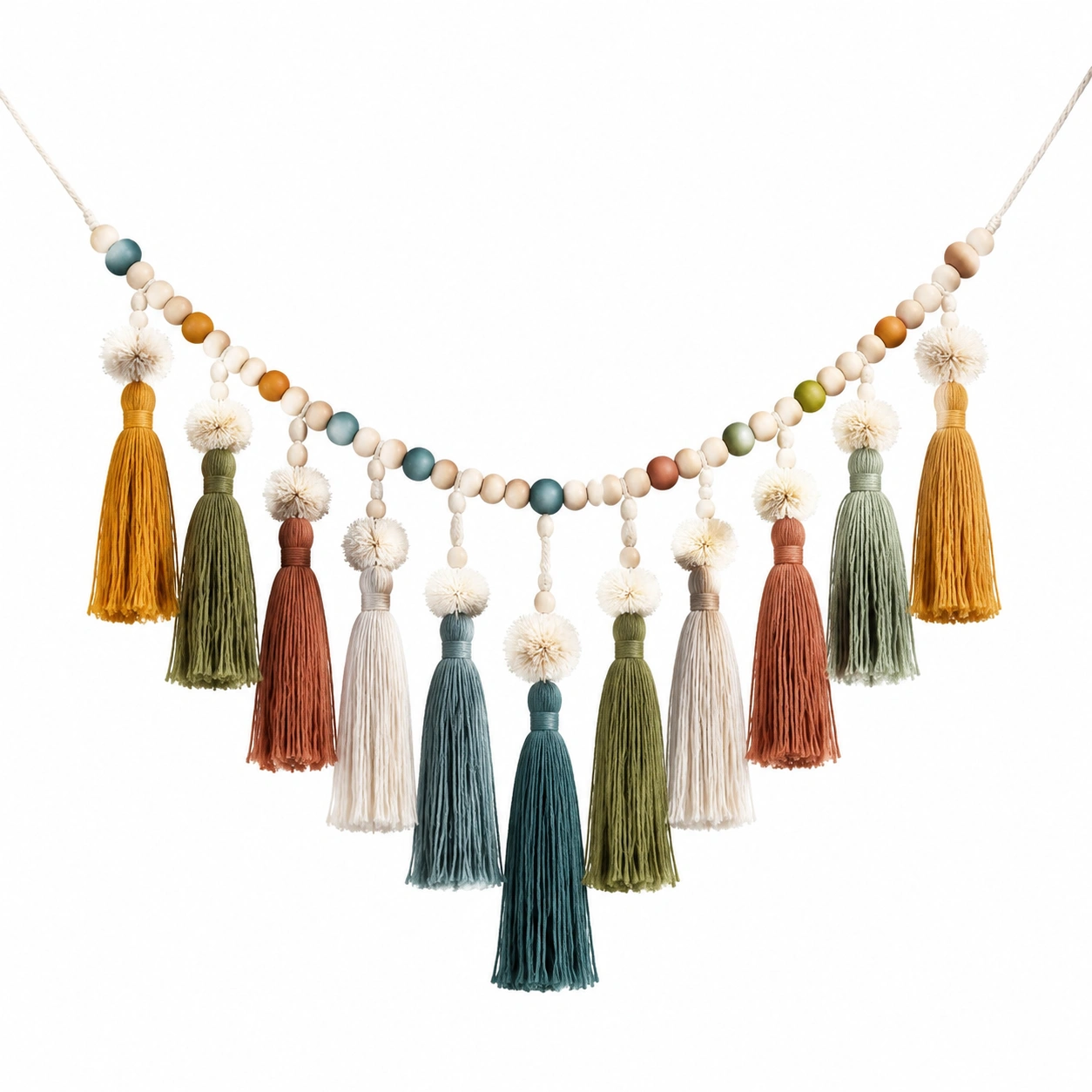 Ghirlanda Decorativa con Nappe Arcobaleno-cozfina