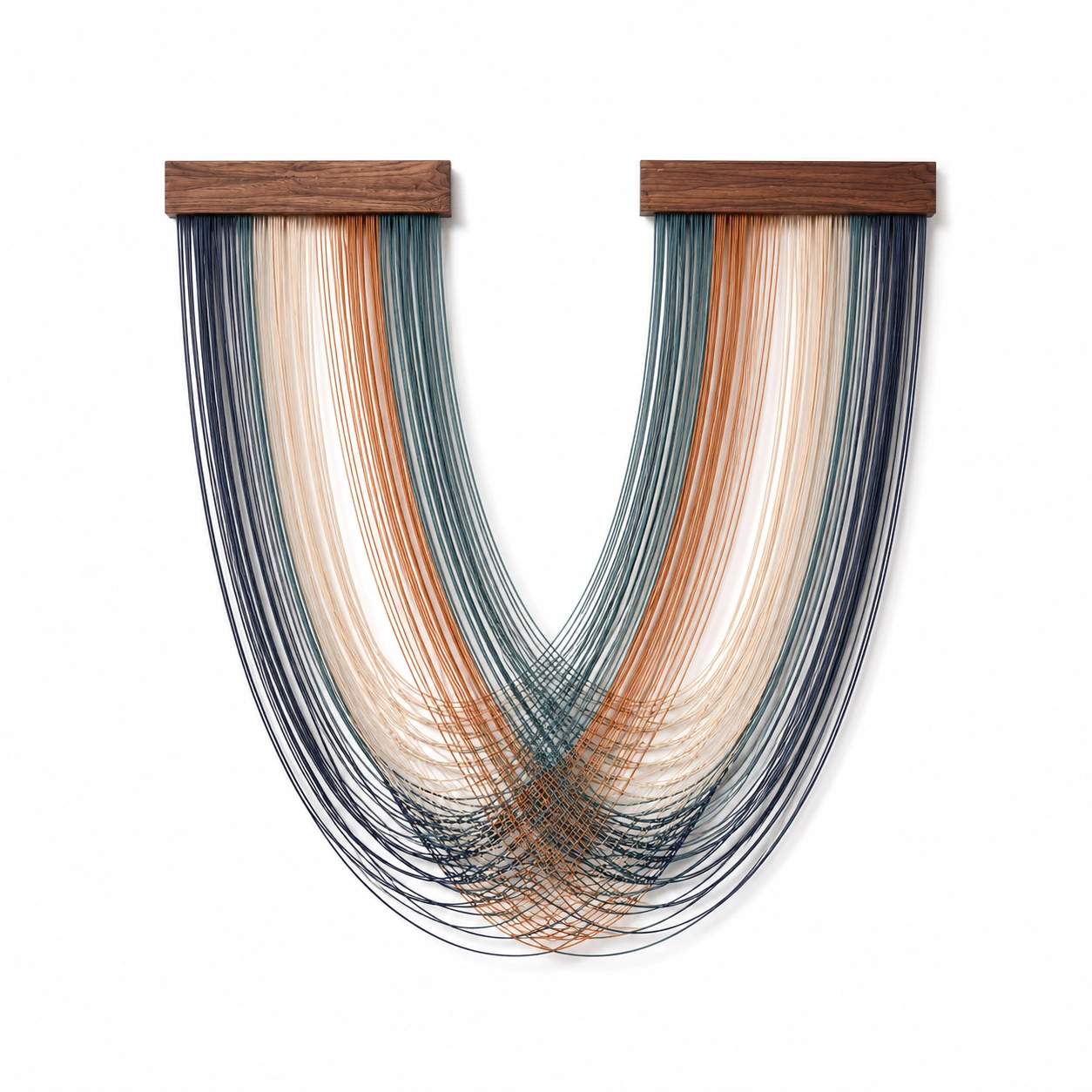 Decorazione da Parete in Stile Boho con Frange Multicolori-cozfina