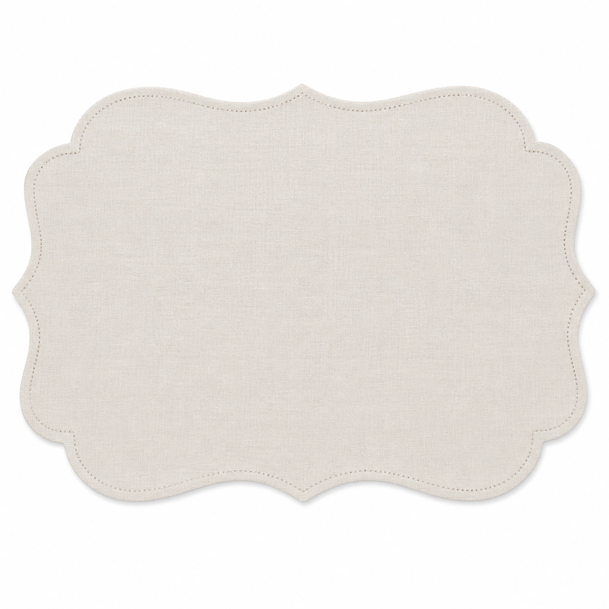 Tovaglietta Beige Sagomata 45x30 cm - Elegante e Resistente-meubelixa
