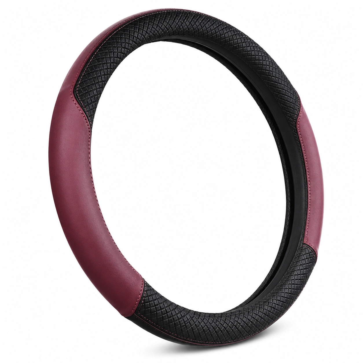 Coprivolante Antiscivolo Nero e Bordeaux 37-38cm-meubelixa