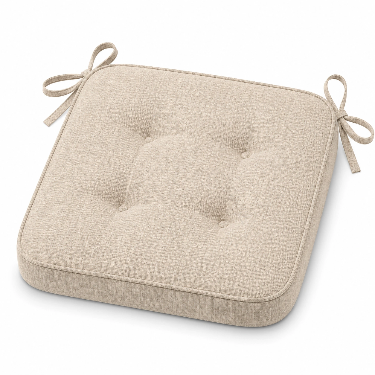 Cuscino per sedia in beige 40x40 cm-meubelixa