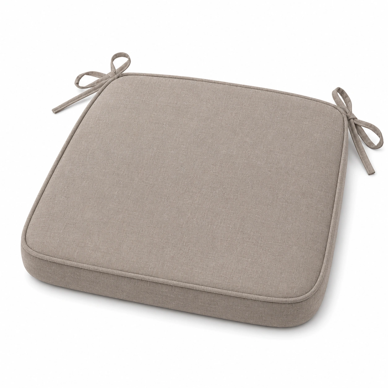 Cuscino Quadrato con Lacci Beige 40x40cm-meubelixa