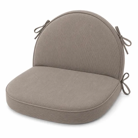 Cuscino Imbottito per Sedia con Schienale Marrone-meubelixa