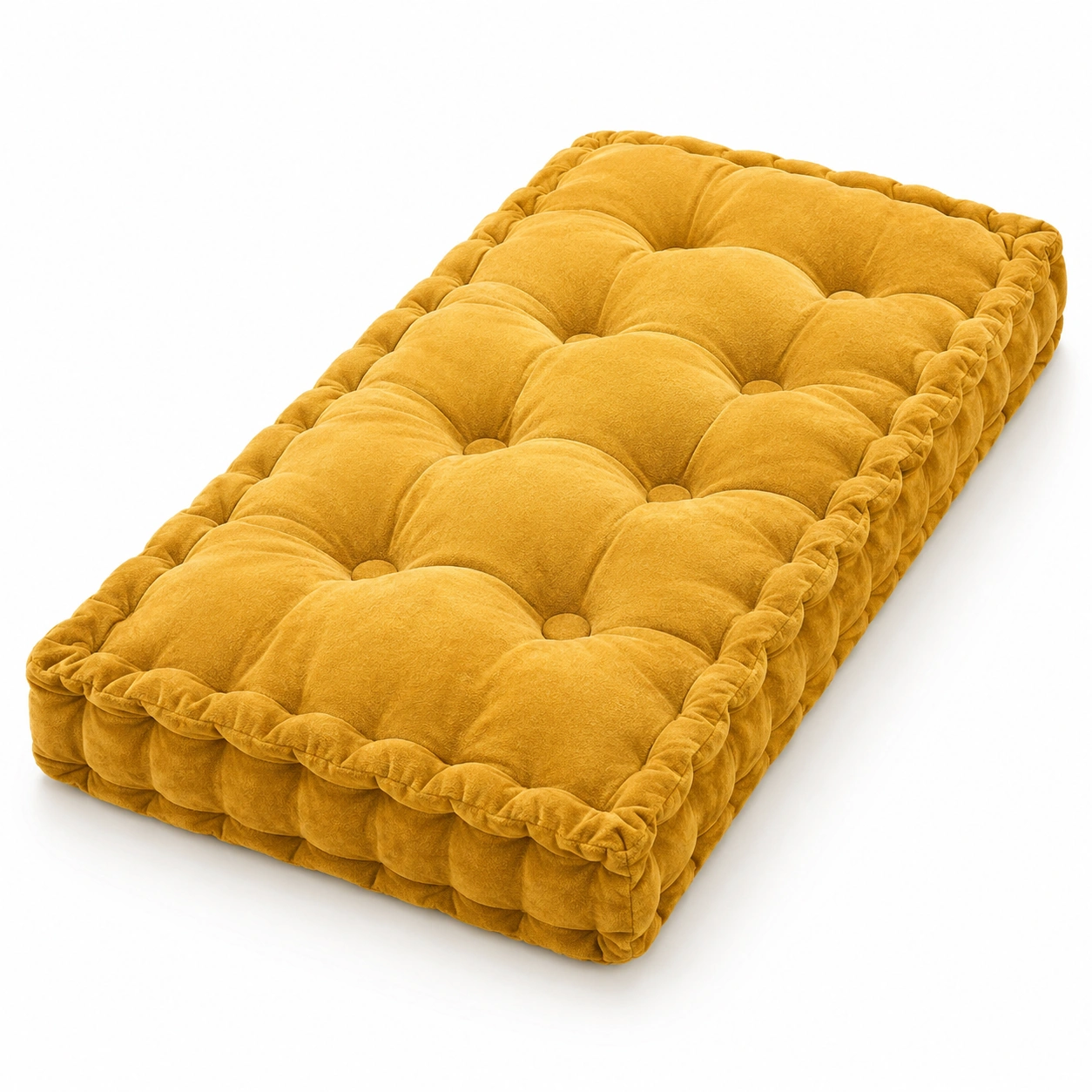 Cuscino Quadrato Multicolore per Seduta 40x40cm Ruggine/Verde/Giallo/Beige-meubelixa