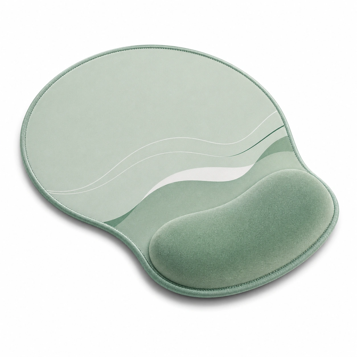 Tappetino Mouse Ergonomico Design Lunare Blu-meubelixa