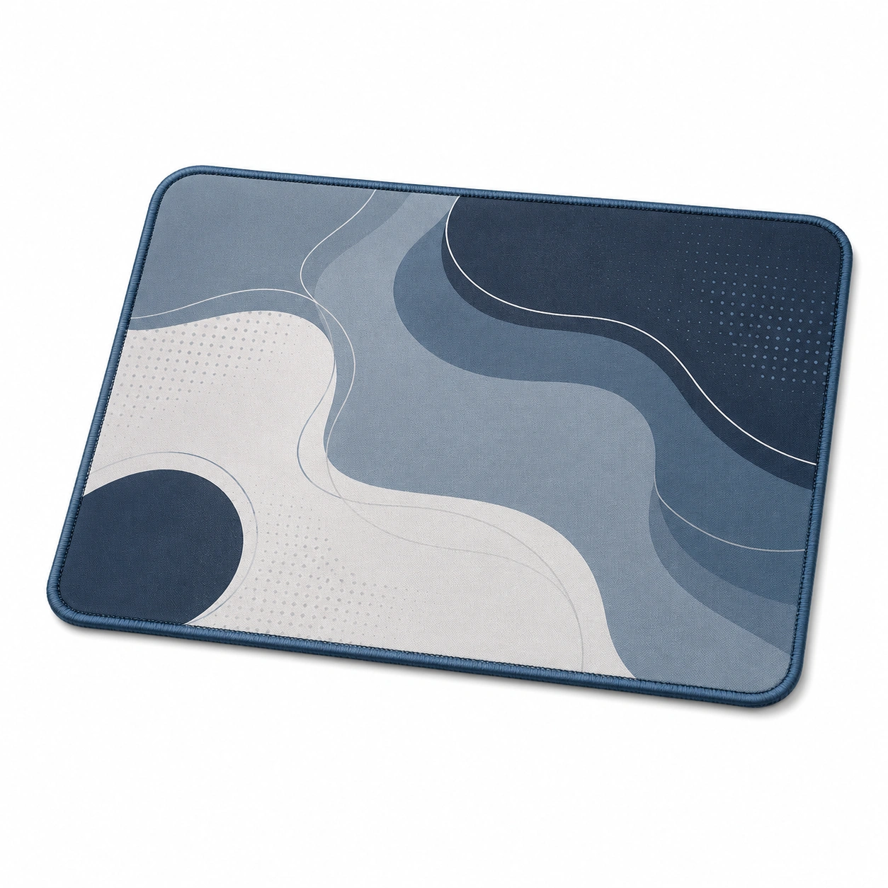 Tappetino Mouse Ergonomico con Poggiapolsi Design Foglie Verde-meubelixa