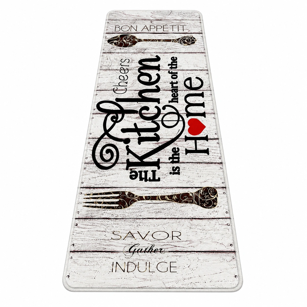 Tappeto Cucina Antiscivolo Nero 50x150 cm-meubelixa