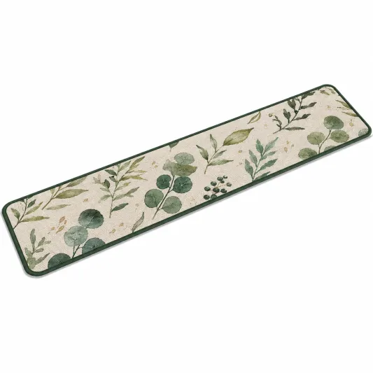 Tappeto Cucina Antiscivolo Beige 120x45 cm-meubelixa