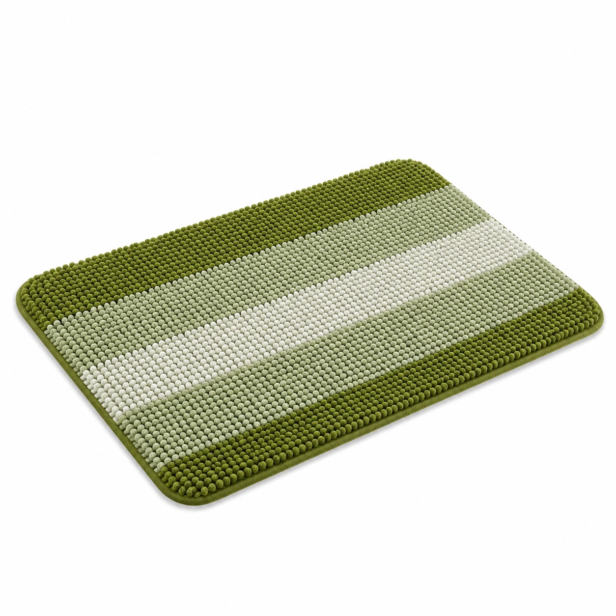 Tappeto da bagno antiscivolo beige 60x40 cm, assorbenza alta-meubelixa