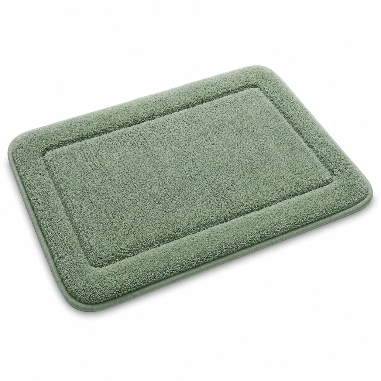 Tappetino da Bagno Antiscivolo Verde Salvia 50x80cm-meubelixa