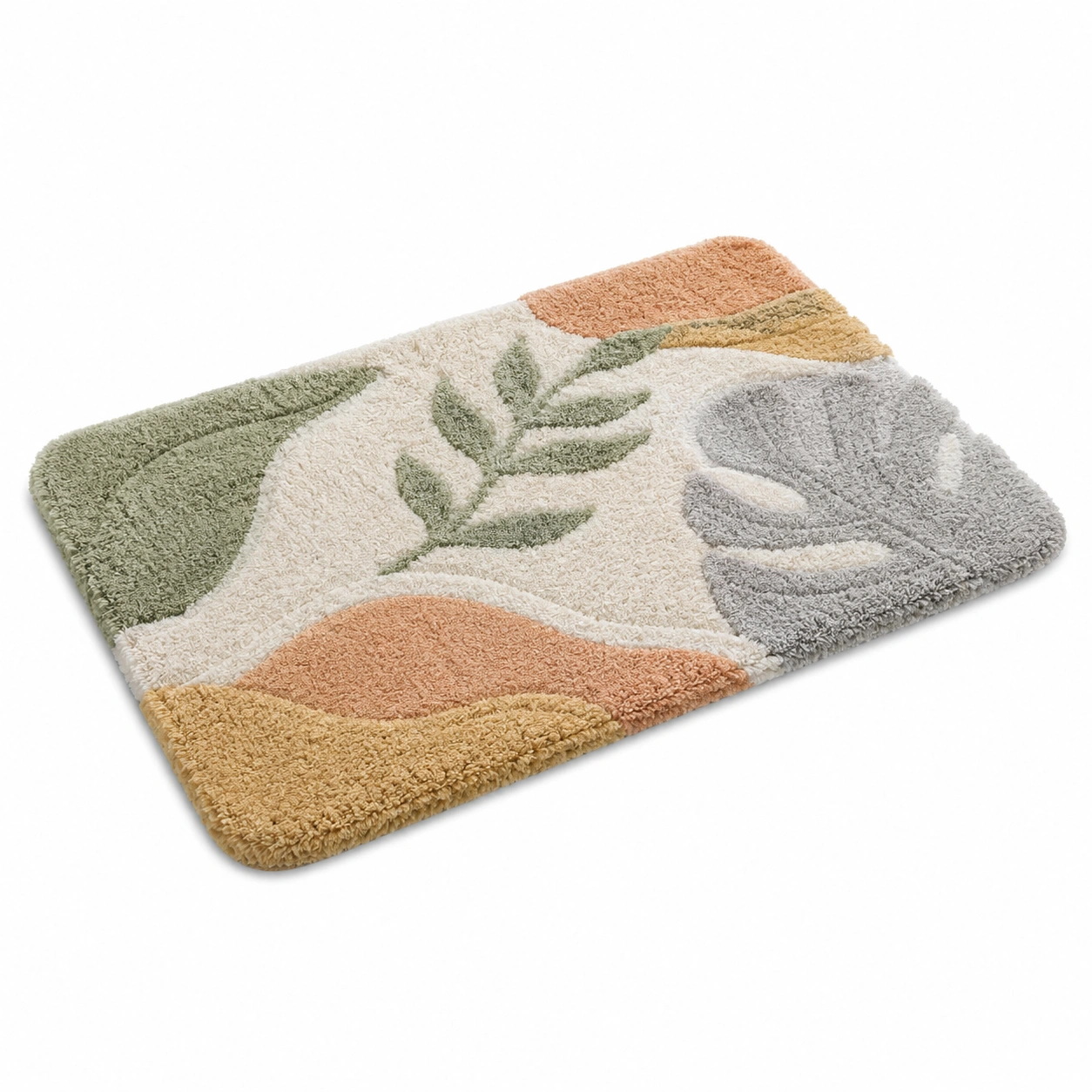 Tappetino da Bagno Antiscivolo Grigio 40x60cm-meubelixa