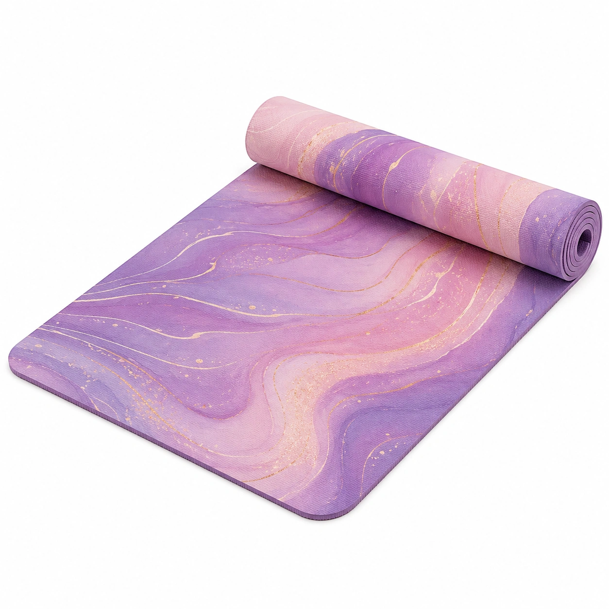 Tappetino Yoga Antiscivolo Verde Mandala 183x61 cm-meubelixa