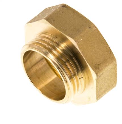 G 1 1/4 inch x G 1 inch F/M Brass Reducing Ring 16 Bar — image 7