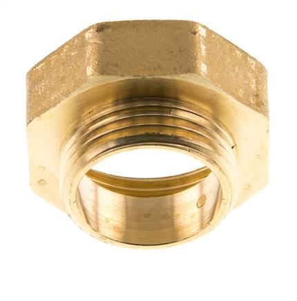G 1 1/4 inch x G 1 inch F/M Brass Reducing Ring 16 Bar — image 6