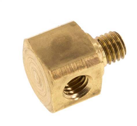 Tee Fitting M5 Male x Female Brass 16bar (224.8psi) [2 Pieces] — image 5