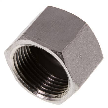 Rp 1 inch Stainless steel End cap 16 Bar — image 1