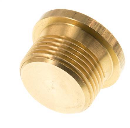 G 1 inch Brass Closing plug with Inner Hex 16 Bar — image 7