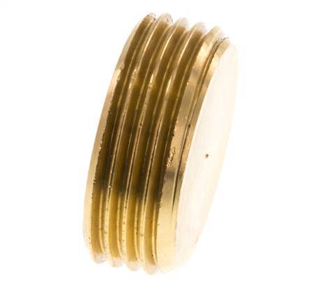 1 inch Brass Closing plug with Inner Hex without collar 16 Bar — image 4