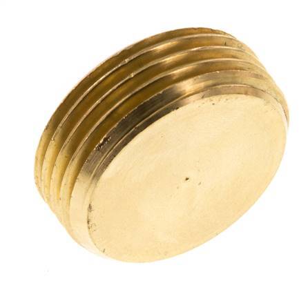 1 inch Brass Closing plug with Inner Hex without collar 16 Bar — image 5