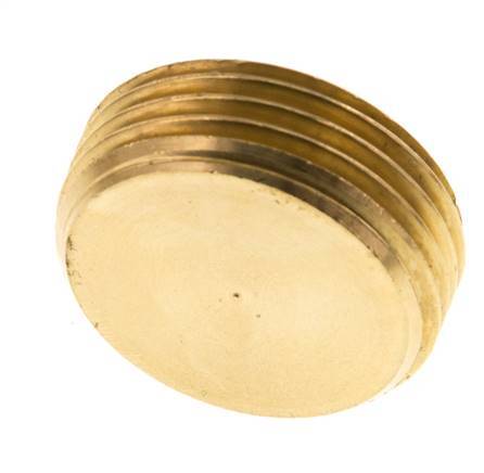 1 inch Brass Closing plug with Inner Hex without collar 16 Bar — image 6