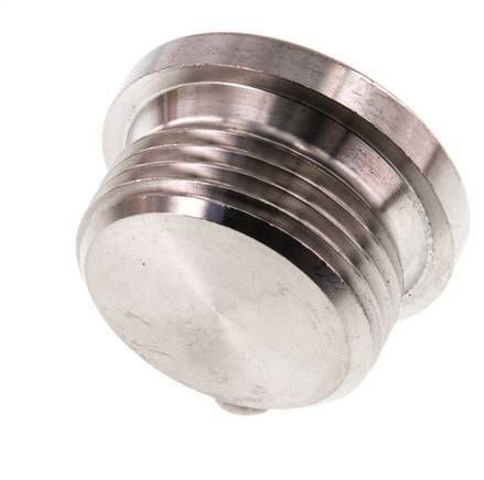 G 1 inch Stainless steel Closing plug with Inner Hex 40 Bar — image 6
