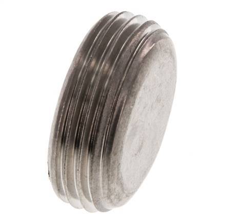 1 inch Stainless steel Closing plug with Inner Hex without collar 40 Bar — image 4