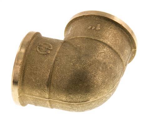 G 1 inch Brass 90 deg Elbow Fitting 16 Bar — image 4