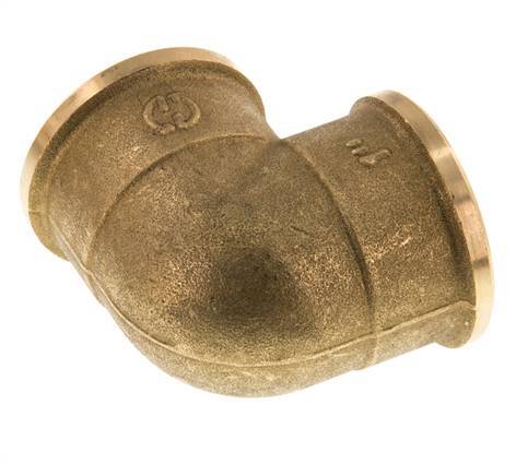 G 1 inch Brass 90 deg Elbow Fitting 16 Bar — image 5