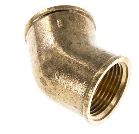 Rp 1 inch Brass 45 deg Elbow Fitting 16 Bar — image 3