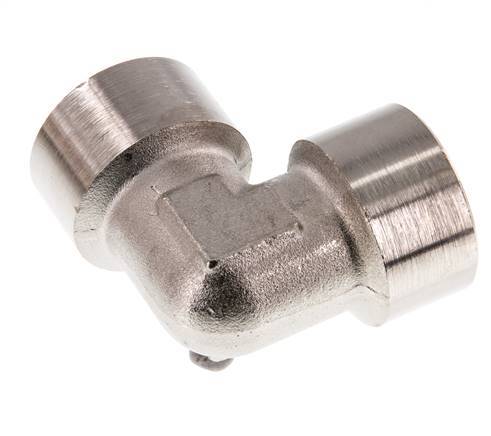 G 1 inch Nickel plated Brass 90 deg Elbow Fitting 16 Bar — image 2