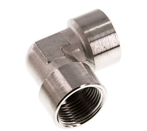 G 1 inch Nickel plated Brass 90 deg Elbow Fitting 16 Bar — image 4