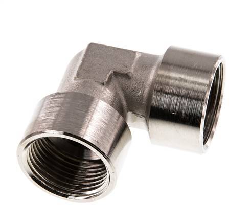 G 1 inch Nickel plated Brass 90 deg Elbow Fitting 16 Bar — image 5