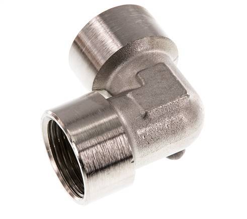G 1 inch Nickel plated Brass 90 deg Elbow Fitting 16 Bar — image 1