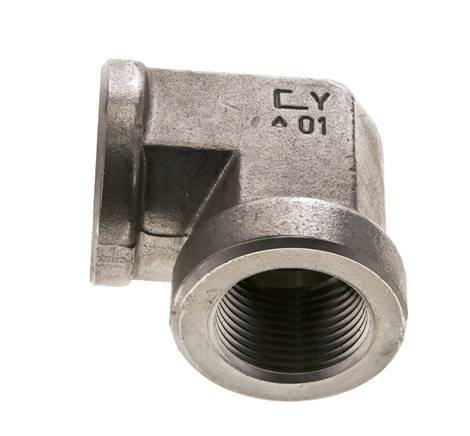 1 inch NPT Stainless steel 90 deg Elbow Fitting 140 Bar - Hydraulic — image 2