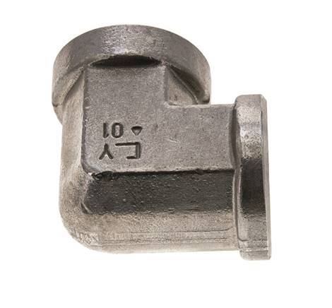 1 inch NPT Stainless steel 90 deg Elbow Fitting 140 Bar - Hydraulic — image 6