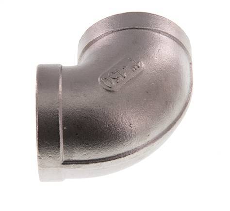 1 inch NPT Stainless steel 90 deg Elbow Fitting 16 Bar — image 1