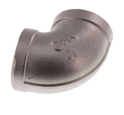 Rp 1 inch Stainless steel 90 deg Elbow Fitting 16 Bar — image 1