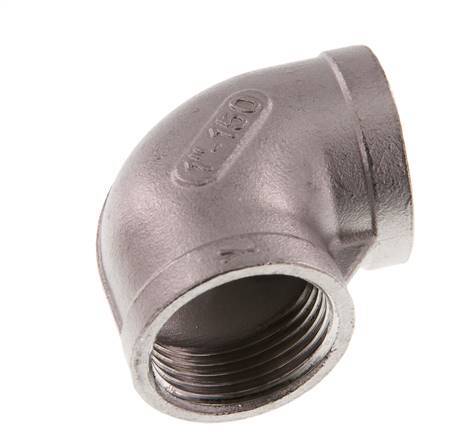 Rp 1 inch Stainless steel 90 deg Elbow Fitting 10 Bar — image 2
